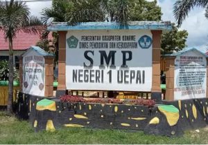 Dapat Suport dari Pemda Konawe, SMPN 1 Uepai Raih Akreditasi A