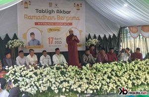 Masyarakat Tumpah Ruah Hadiri Tabligh Akbar yang Digelar PT GKP