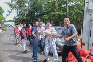 PT VDNIP, Yayasan Andrew Zhu dan Tony Zhou Berbagi Berkah Idul Fitri dengan Warga Setempat