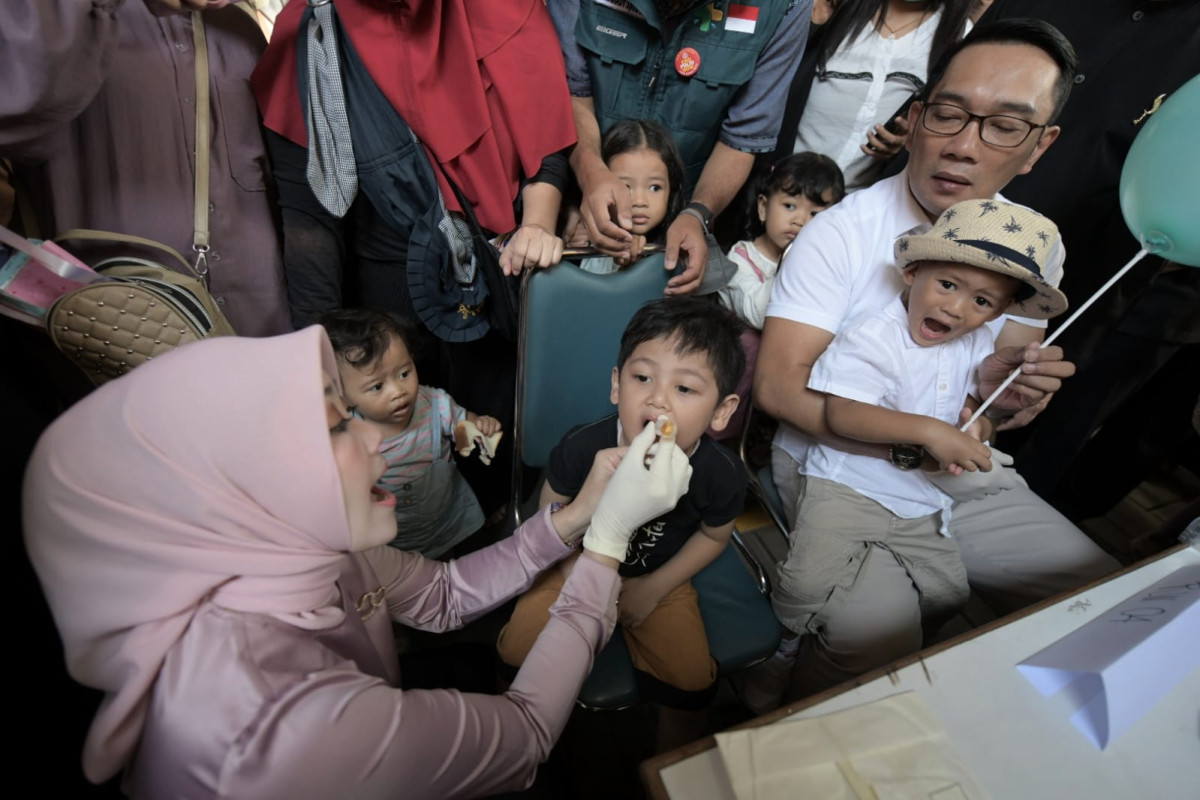 Cakupan Signifikan, Jabar Optimistis sebagai Provinsi Pertama Bebas Polio