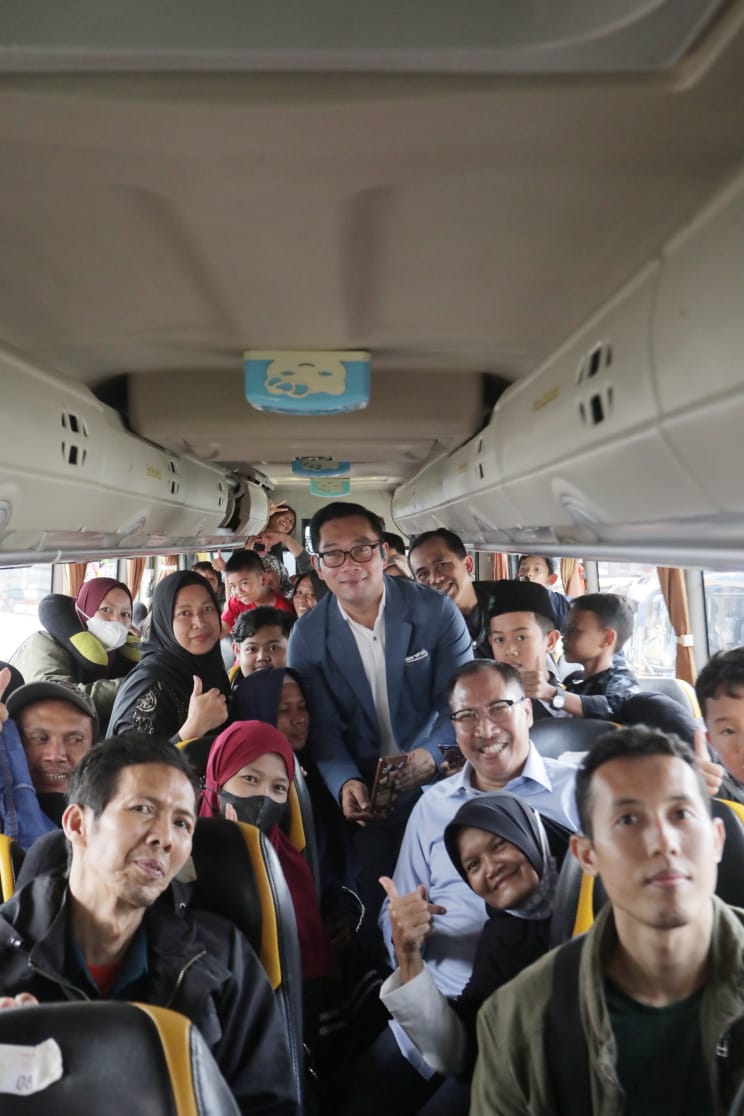 Lepas Program Mudik Gratis, Ridwan Kamil: Selamat Mudik, Selamat Sampai Tujuan