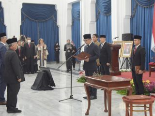 Gubernur Ridwan Kamil Lantik Kepala BP Cekban dan BP Rebana