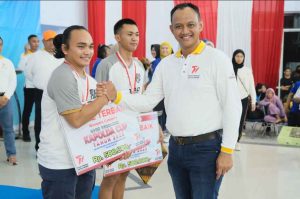 Sambut HUT Bhayangkara ke 77, Ditpolairud Polda Sultra Sukses Gelar Turnemen Bola Voli