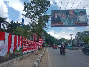 Moment HUT RI, Pedagang Bendera Mulai Mencari Cuan