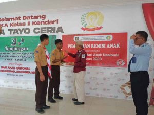 HAN 2023, 26 Binaan LPKA Kelas II Kendari Dapat Remisi