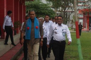 Kunjungi LPKA Kelas II Kendari, Wamenkumham Pesan: Lanjutkan Program Pendidikan