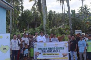 Hari Raya Idul Adha 1444 Hijriah PT GKP Salurkan 21 Ekor Hewan Kurban