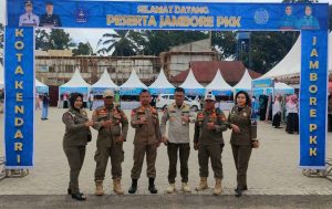 Amankan Pelaksanaan Jambore PKK, Pol PP Turunkan Ratusan Personil