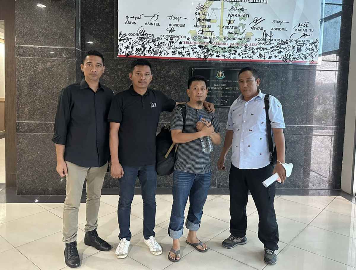 Tim AMC Kejagung RI bersama Kejari Kendari, Tangkap Terdakwa Penggelapan Dana PT Panca Logam