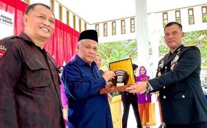 HUT Bhayangkara ke-77 Bupati Konawe dan Kapolres Memberikan beberapa Pesan Untuk Pemilu 2024