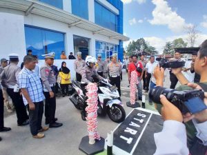 Satlantas Polresta Kendari, Sosialisasikan Perubahan Materi Ujian SIM C