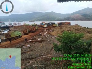 Jetty Masyarakat di Desa Morombo Pantai Mulai Ada Aktifitas Houling, Kades: Mereka Telpon Saya