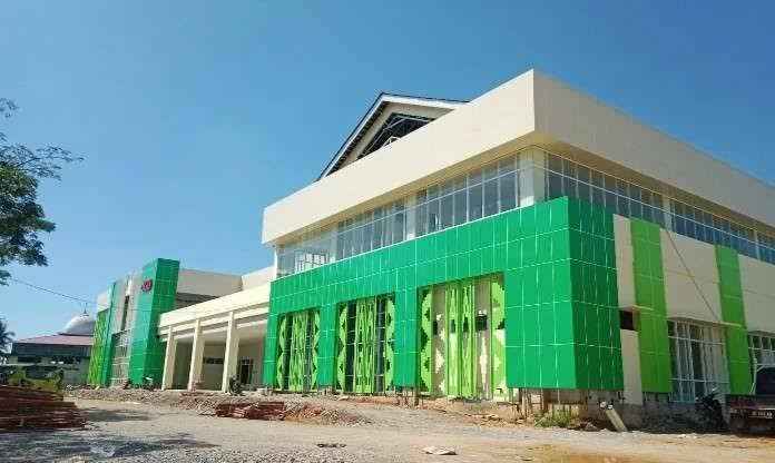 Pembangunan Konstruksi Rampung, RS Antero Hamra Kendari Direcanakan Diresmikan Tepat Hari Proklamasi