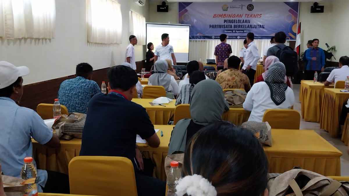 Dispar Provinsi Sultra Gandeng Pemkab Kabupaten Konawe Gelar Bimtek Pengelolaan Pariwisata