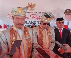 Peringati HUT RI 78 Tahun, Ini Pesan Bupati Konkep untuk OPD