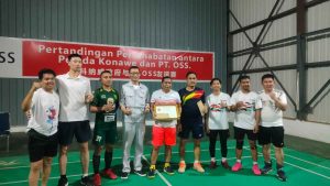 Pemkab Konawe dan PT OSS Gelar Laga Persahabatan