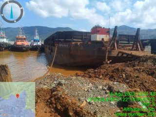 Aktifitas Bongkar Muat di Jetty Masyarakat Desa Morombo Pantai Tak Miliki Izin, UPP Molawe Bungkam