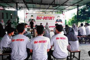 Deklarasi Capres dan Cawapres, BM-Potret Dukungan Prabowo-Erick