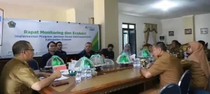 Pemkab Konawe Rapat Monitoring dan Evaluasi Implementasi Program Jamsostek