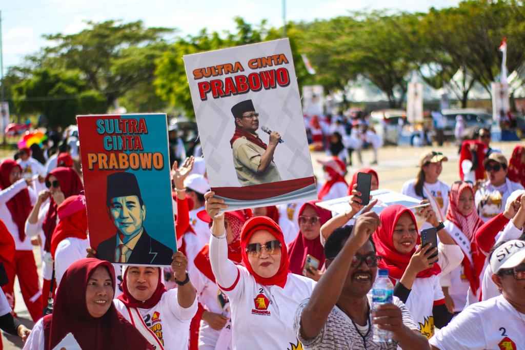 Suara Prabowo Presiden, Triple A DPR RI Menggema di Wonua Bombana