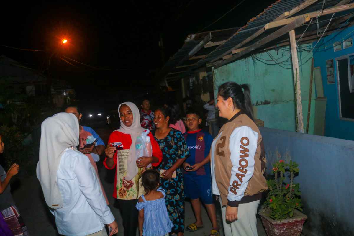 DIR Caleg DPR RI Gerindra, Kunjungi Pendukung Fanatik Prabowo Subianto di Kota Kendari