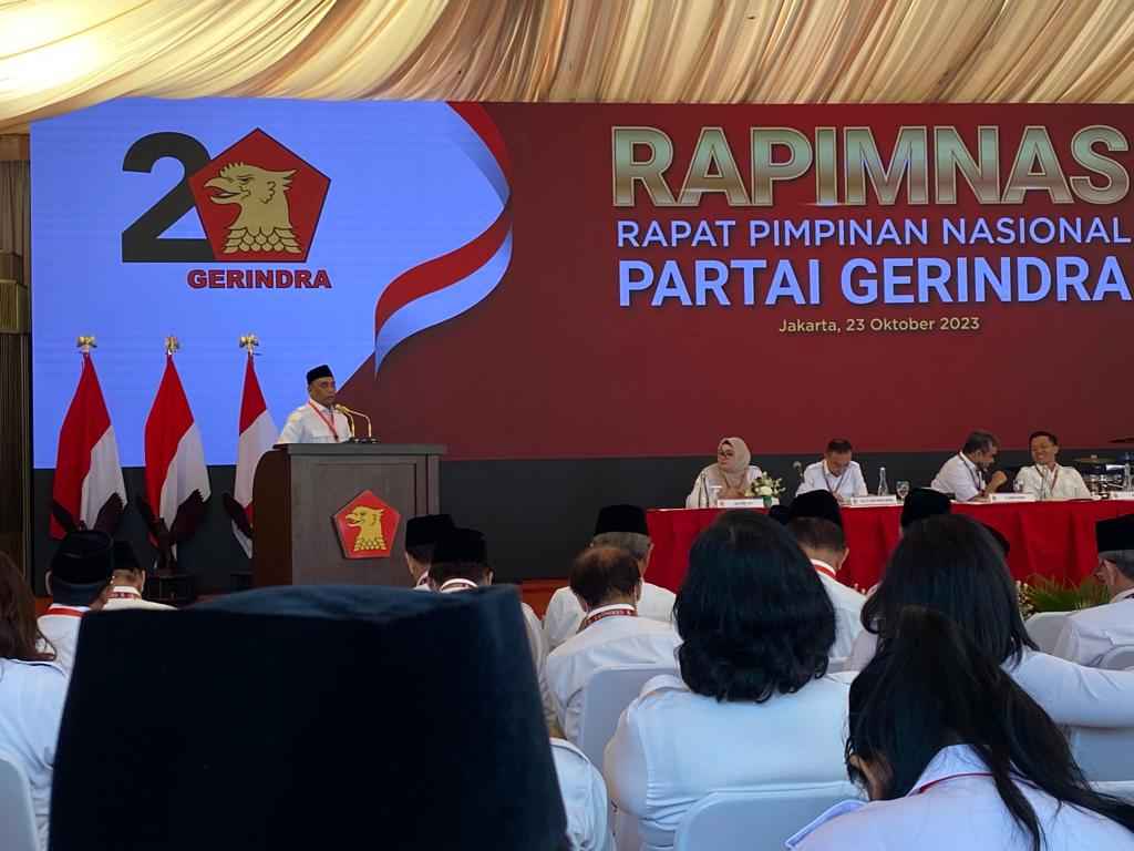 Hadiri Rapimnas, Andi Ady Aksar dan Jajarannya Siap Menangkan Prabowo-Gibran Pilpres 2024