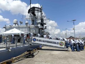 Kenalkan Kapal Perang Indonesia, Lanal Kendari Terima Kunjungan Pendidikan Siswa SMA