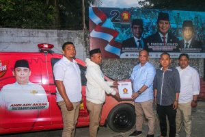 Serahkan Ambulance Untuk Masyarakat Buteng, Andi Ady Aksar: Ini Bukti Gerindra ada Untuk Rakyat