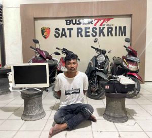Dua Pekan Buron, Pelaku Curanmor di Kendari Akhirnya di Bekuk Polisi