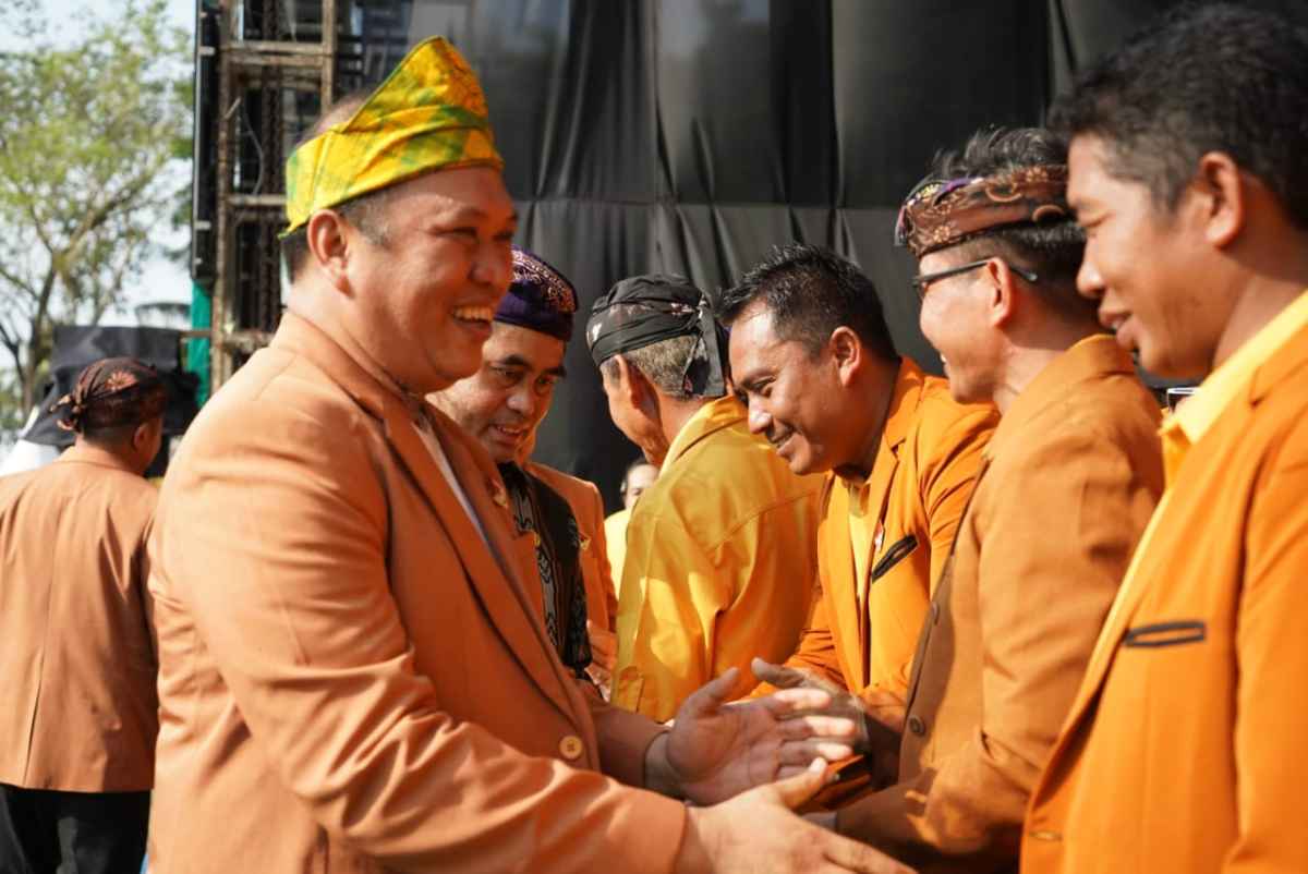 Ruksamin Hadiri Pelantikan PC PATRI Koltim