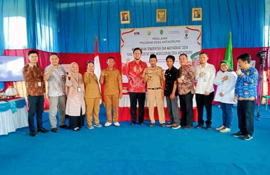 Desa Ahuawatu Konawe Dapat Penilaian Istimewa dari KPK RI