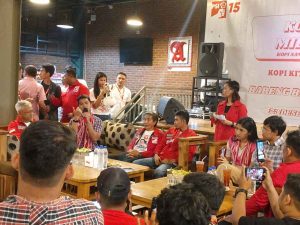 Ketum PSI Kaesang Pangarep Bersama DPW PSI Sultra Dan Milenial Kopsan Di Kota Kendari