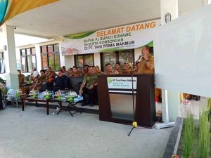 Kunjungi PT TPM, Pj Bupati Konawe Gagas Hilirisasi Industri Sawit di Konawe