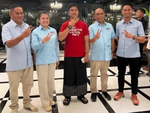 Andi Ady Aksar Sebut Kehadiran Kaesang di Sultra Jadi Semangat Baru untuk Kemenangan 1 Putaran Prabowo-Gibran