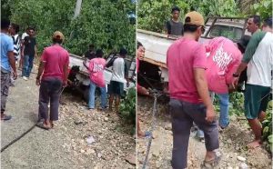 IMG-20240102-WA0037 Berwisata Naik Mobil Pikap, 27 Orang Nyaris Jatuh ke Jurang