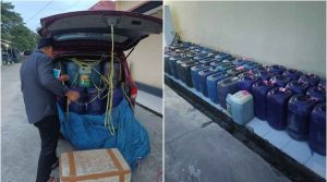 2 Penjual BBM Subsidi Ilegal di Bombana Ditangkap, 1.584 Liter Pertalite Diamankan