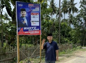 Wahyu Sulaiman Caleg DPRD Prov Dapil konsel-Bombana Menang telak di 3 Lokasi PSU