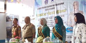 Upaya Menanggulagi Stunting, Dispersip Kendari Gelar Road Show Bunda Literasi