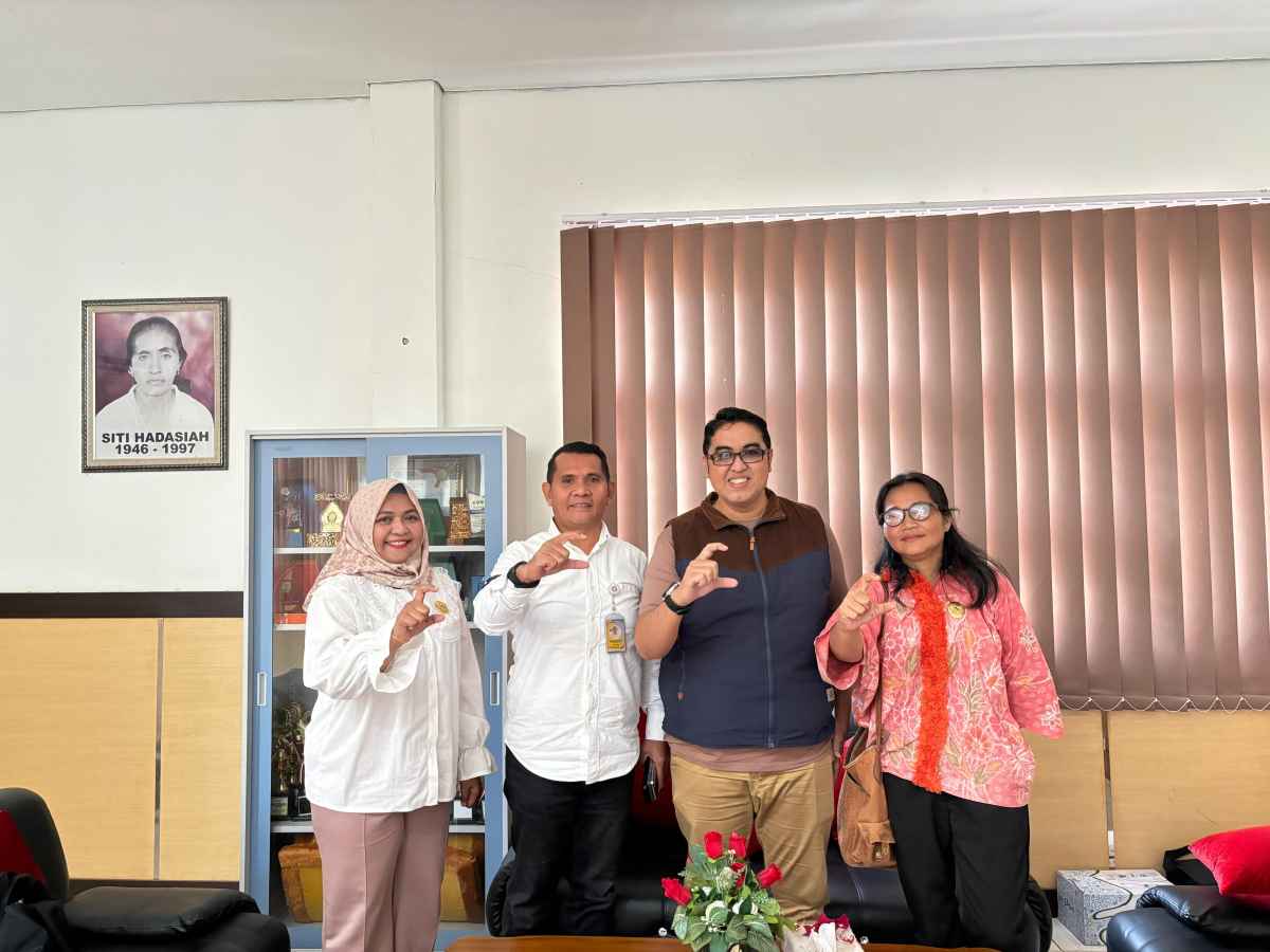 Siap Gelar Event "KI GOES TO CAMPUS," Komisi Informasi Suktra Audiens Dengan Dekan FIB UHO