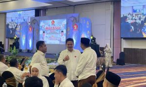 Hadiri Halalbihalal Gerindra Sultra, Bupati Koltim Sebut Akan Bertarung di Pilkada