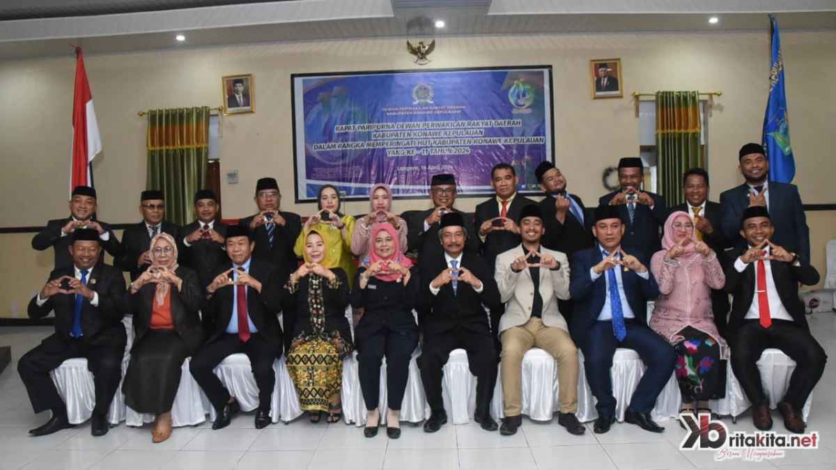 Gelar Paripurna Hut Konkep ke 11 Tahun, Bupati Amrullah Paparkan Pencapaiannya