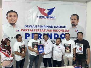 Yudhianto Mahardika, Daftar di Perindo Kendari untuk Menjadi Bacalon Walikota Kendari
