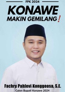 Survei Tertinggi, FPK Daftar di Beberapa Partai Maju di Pilbup Konawe, Optimis Diusung PAN