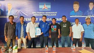 Maju di Pilkada Konkep, Muhammad Farid Daftar di Partai Demokrat