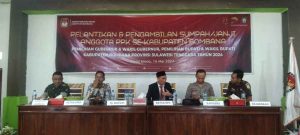 Persiapan Pilkada 2024, KPU Bombana Lantik 110 Anggota PPK