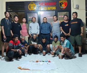 456cbd5b-e547-4f7b-96ac-dc1affe08063 Beralaskan Baliho Caleg, Enam Penjudi di Buteng di Ciduk Polisi