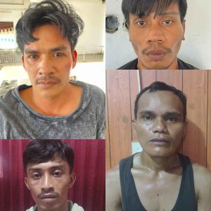 Beraksi Sejak Tahun 2021, Empat Orang Komplotan Curanmor di Kendari Dibekuk Tim Buser77