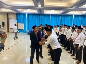 KPU Kendari Lantik 55 PPK Untuk Pilkada 2024