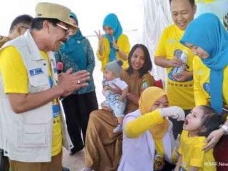 Pj Bupati Bombana Minta Masyarakat Sukseskan PIN Polio