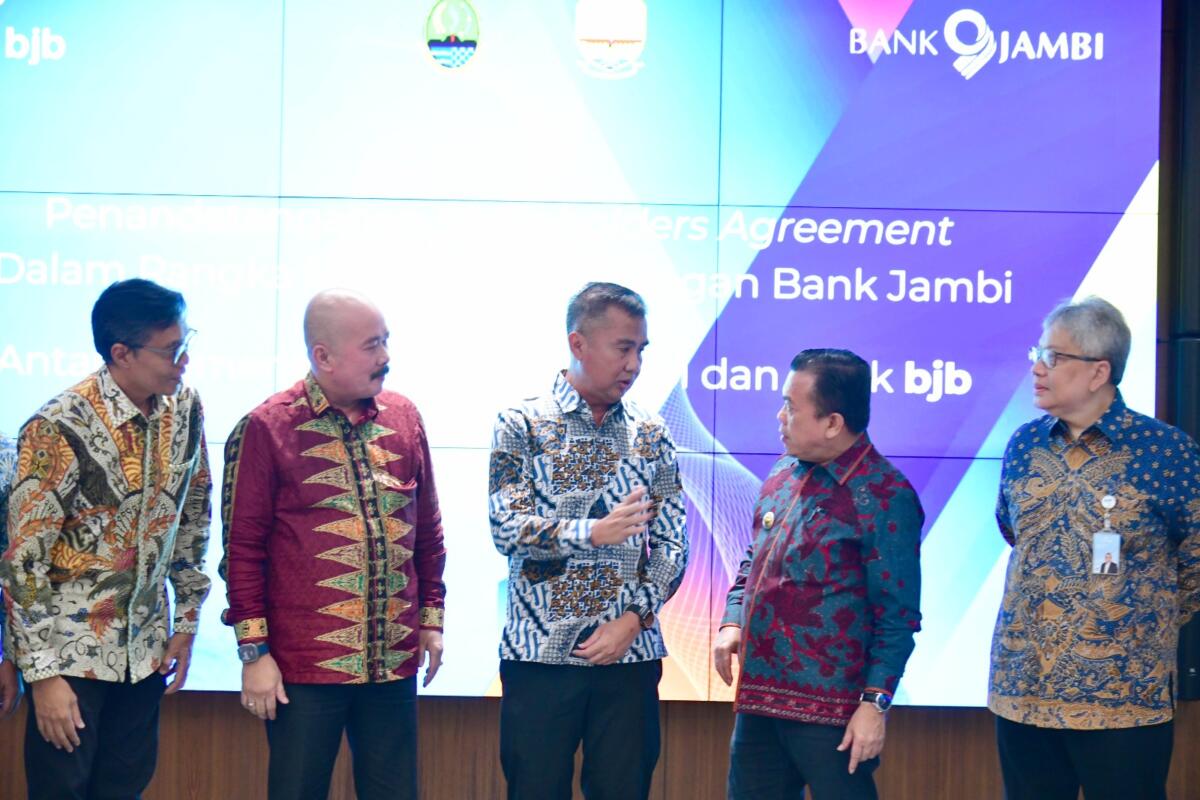 Bank Jambi Resmi Jadi Anggota KUB Bank BJB